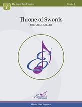 Throne of Swords Concert Band sheet music cover